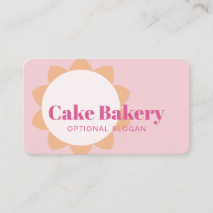 Modern Baker Pastry Chef Bakery Business Card