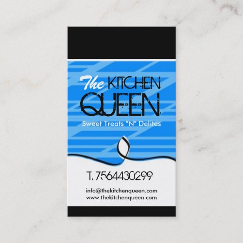 Modern Bakery Business Cards