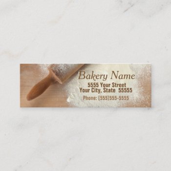 Modern Bakery/catering Company Business Card by Siberianmom at Zazzle