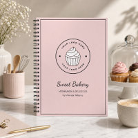 Modern Bakery Pink Custom Logo