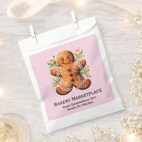 Modern Bakery Products Packaging Xmas Promo Bags