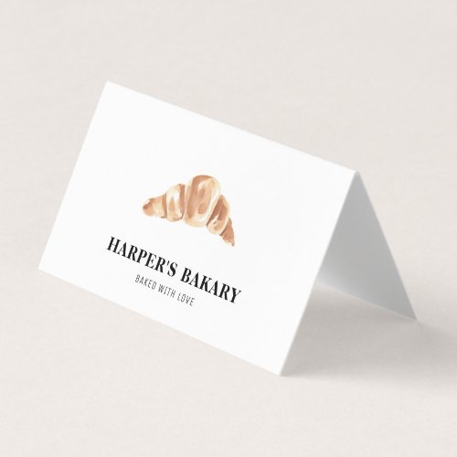 Modern Bakery Professional Logo Business Card