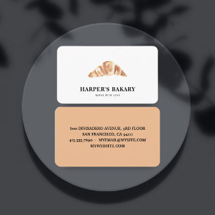 Modern Bakery Professional Logo Business Card