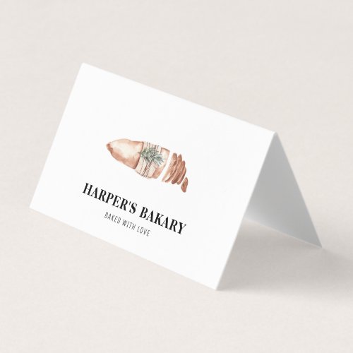 Modern Bakery Professional Logo Business Card