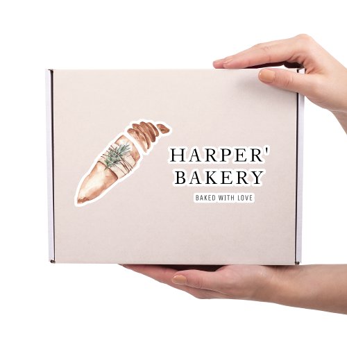 Modern Bakery Professional Logo Business  Sticker