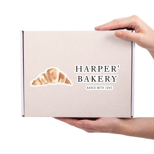 Modern Bakery Professional Logo Business  Sticker