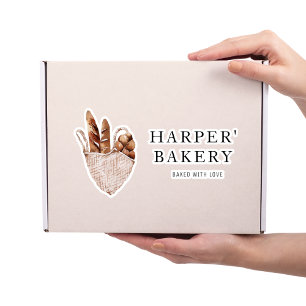 Modern Bakery Professional Logo Sticker