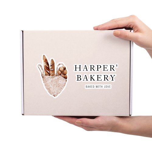 Modern Bakery Professional Logo Sticker