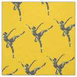 Modern ballet dancer modern dance fabric