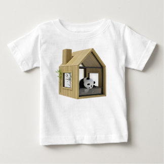 Modern Bamboo and Glass Tiny House Baby T-Shirt