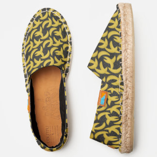 Modern Bananas Pattern Espadrilles