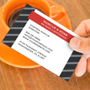 Modern Banner Business Card Template