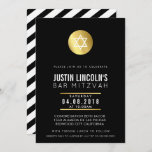 MODERN BAR MITZVAH party INVITE gold spot black<br><div class="desc">by kat massard >>> kat@simplysweetPAPERIE.com <<< A trendy invitation design for your child's BAR MITZVAH Setup as a template it is simple for you to add your own details, or hit the customise button and you can add or change text, fonts, sizes etc TIP :: 1. To change/move graphics /...</div>