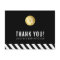 MODERN BAR MITZVAH thank you gold spot black