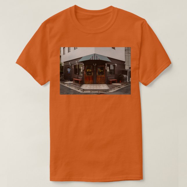 Modern Barber Shop in Harajuku T-Shirt (Design Front)