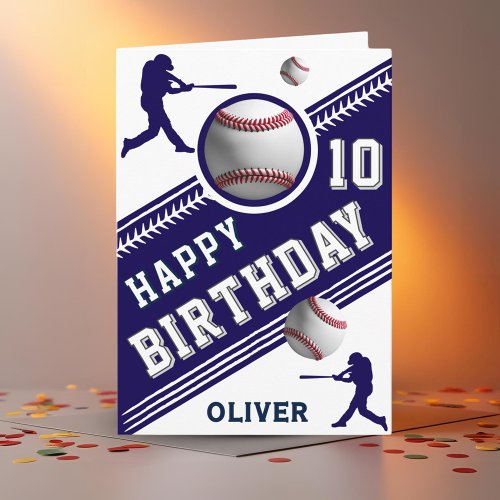 Modern Baseball Ball Player Themed Birthday 
