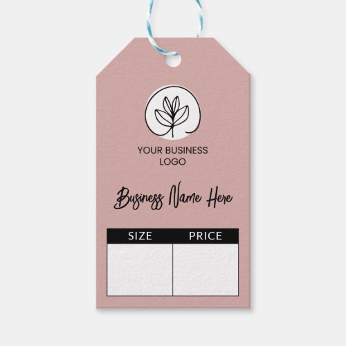 Modern Basic Dusty Pink Size & Price Tag