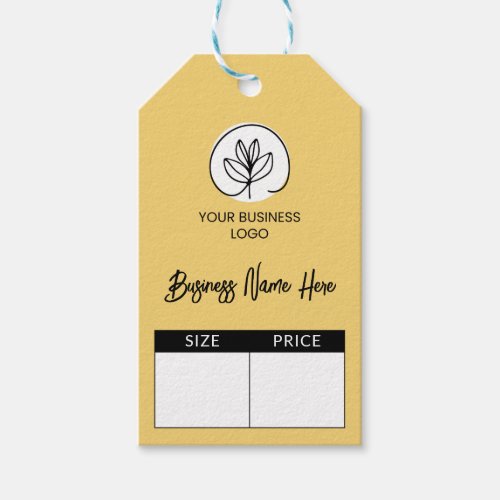 Modern Basic Soft Yellow Size &amp; Price Tag