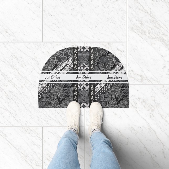 Modern BATIK Pattern Doormat (Indoor)
