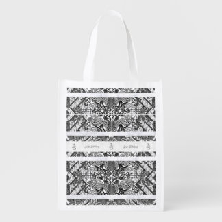 Modern BATIK Pattern Grocery Bag