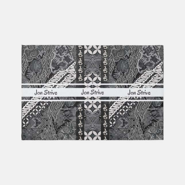 Modern BATIK Pattern Rug (Front)