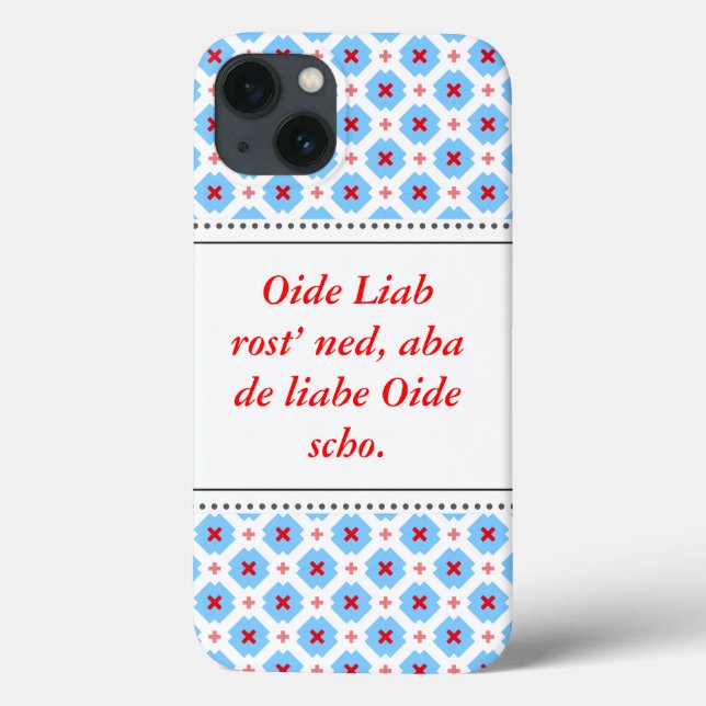 Modern Bavaria Graphics Case-Mate iPhone Case (Back)