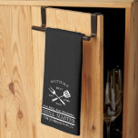 Modern BBQ Grill Master Fathers Day Gifts Kitchen Towel<br><div class="desc">Celebrate Dad’s grilling skills with the Modern BBQ Grill Master Father's Day Gifts Kitchen Towel. Designed for style and function,  this towel is perfect for backyard barbecues,  kitchen prep,  and everyday use. A great gift for Father's Day,  birthdays,  or any occasion to honor the king of the grill.</div>