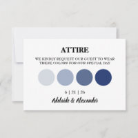 Modern Beach Coastal Watercolor Wedding Blue