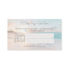 Modern Beach Refer a Friend Referral Card