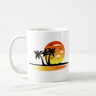 Modern Beach Trip Coffee Mug