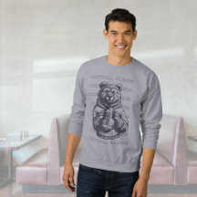 Modern Bear Personalized Football