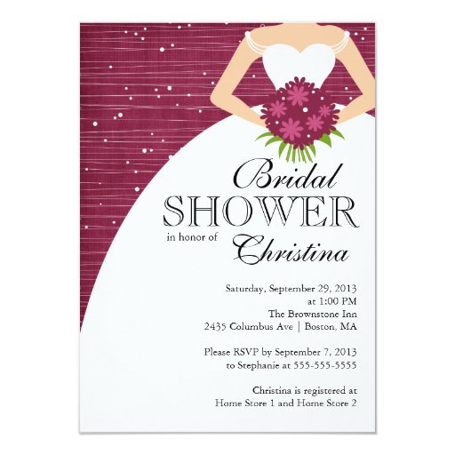 Beautiful Bridal Shower Invitations 1