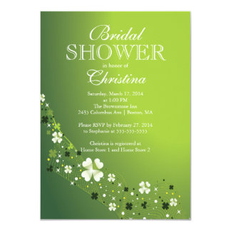 Irish Bridal Shower Invitations 6