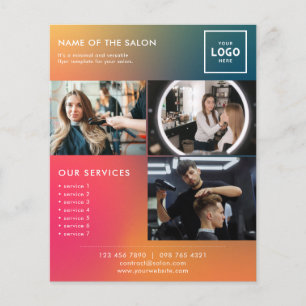 Modern Beauty Branding Design for Professionals Flyer