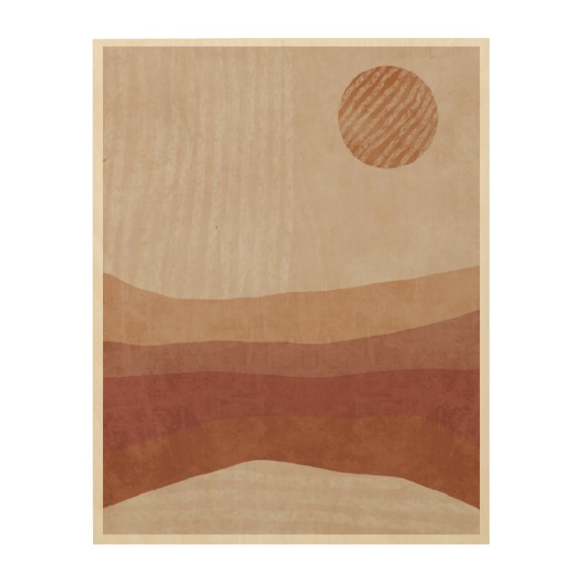 Modern Beauty Saloon Wood Wall Art (Front)