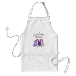 Modern Beauty Swatch Makeup Artist Adult Apron