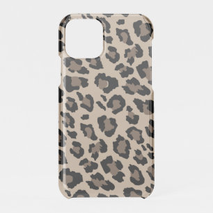 Modern Beige Leopard Cheetah Animal Print Pattern iPhone 11 Pro Case