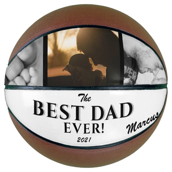 Modern Best Dad Ever Father Day Basketball
