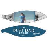 Modern Best Dad Ever Father`s Day 3 Photo Collage Basketball (Panels)