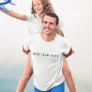 Modern Best Dad Ever Father's Day B & W | Premium T-Shirt