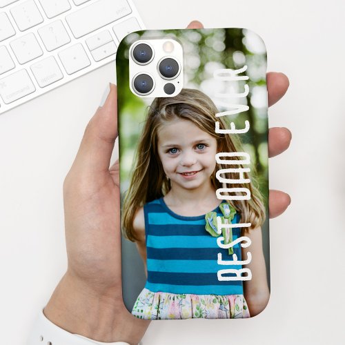 Modern Best Dad Ever Mothers Day Photo Case_Mate iPhone 14 Case