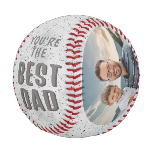 Modern Best Dad Fathers Day 2 Photos Baseball