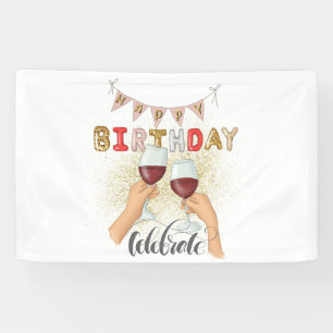 Modern Best Day Ever Birthday Banner