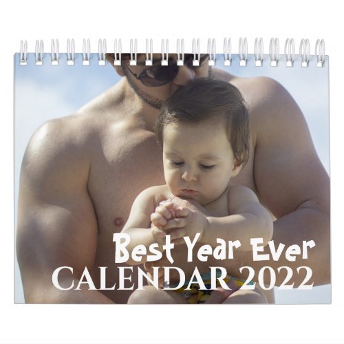 Modern Best  Ever Photos 2022 Calendar