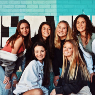 Modern Best Friends Day BFF cool 5 Photo Fleece Blanket