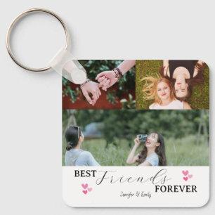 Modern Best Friends Forever Keychain – 6 Photo
