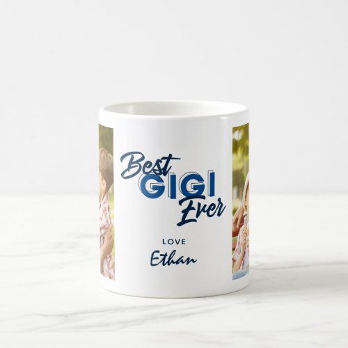 Modern Best Gigi Ever Photo Fathers Day Coffee Mug