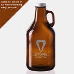 Modern Best Man Tuxedo Custom Name Growler<br><div class="desc">Elevate your best man gift with our custom Pilsner Glass-a timeless keepsake that combines style and personalization. The sleek silhouette of a tuxedo sets the tone, while beneath it, the Best Man’s name and the wedding date add a touch of individuality. Crafted for those who appreciate both sophistication and sentiment,...</div>