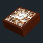 Modern Best Mom Ever Family Photo Collage Gift Box<br><div class="desc">edrsf</div>