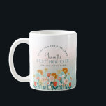 Modern Best Mom Ever Floral Photo Collage Coffee Mug<br><div class="desc">This elegant and modern Mother’s Day mug design features a botanical wildflower illustration,  and can be personalized with a small message and names,  as well as a photo collage with space for three photos. The perfect floral gift for the best mom ever this Mother’s Day!</div>